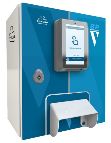 Terminal BP PayTerminal - visor pago con tarjeta para pesaje de vehículos