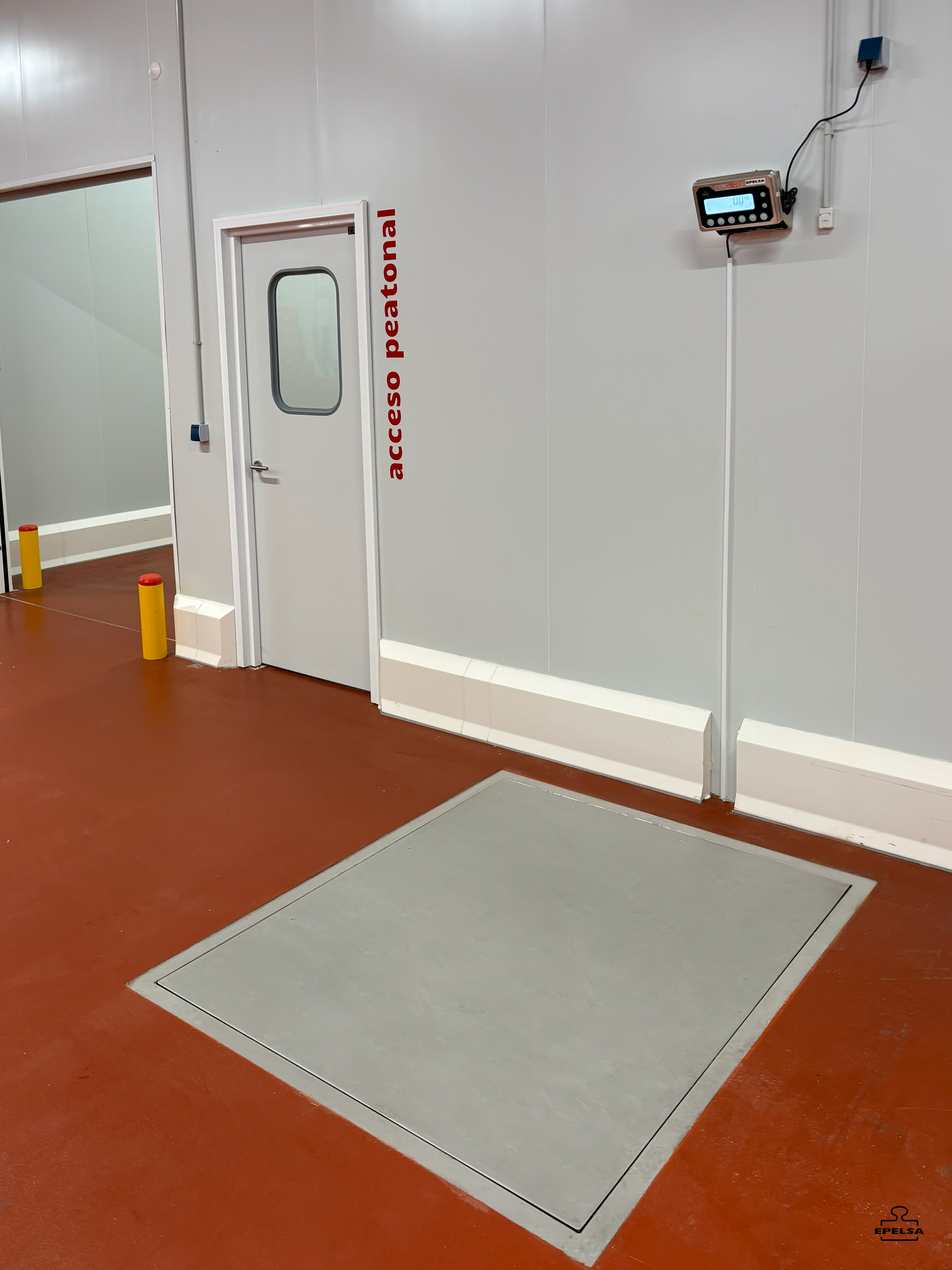 Infraestructura de pesaje - visores y plataformas