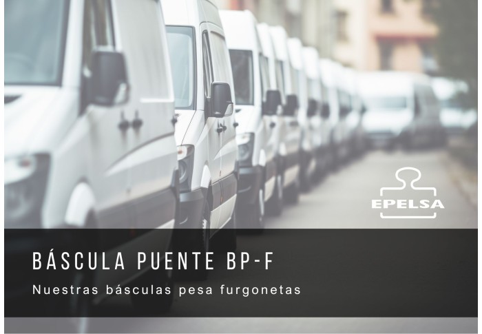 BP-F, nuestras básculas pesa furgonetas