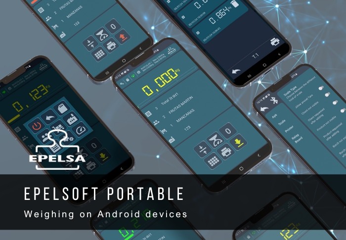 EpelSoft PORTABLE, weighing on Android devices