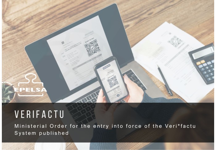 Ministerial Order published for the entry into force of the Veri*factu System