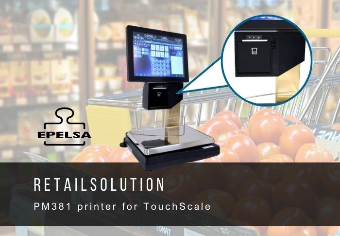 Retail solutions: PM381 printer, faster and with autocutter