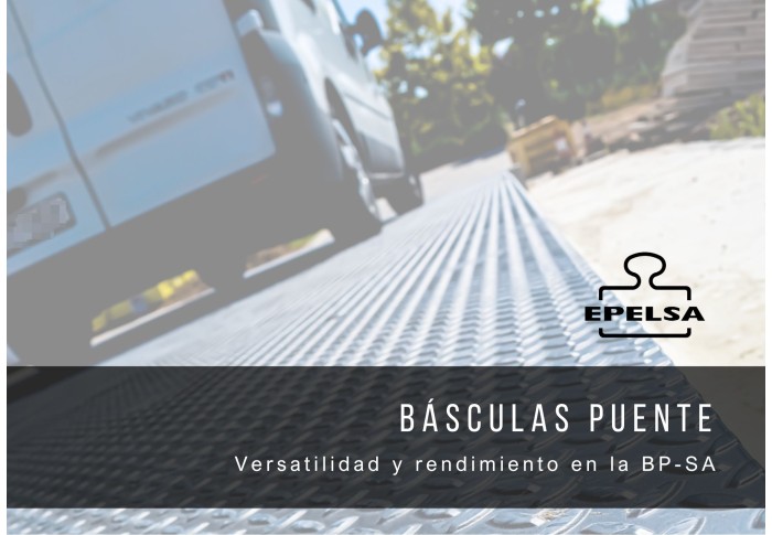 Básculas Puente BP-SA: Innovación, versatilidad y rendimiento